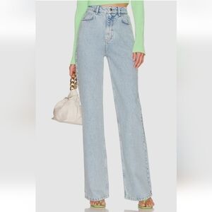 GAUGE81 Women's Blue Sunda Wide-Leg Jeans Pants Size 26